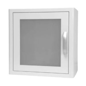 Universele AED wandkast met alarm (wit)