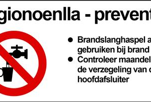 Sticker legionella - prev. 60x120mm